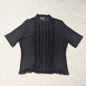 Norma Kamali Womens Sz 2X Romantic Feminine Blouse